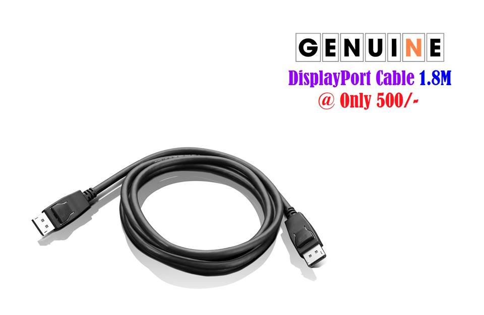 Geniune DisplayPort Cable 1.8M – Bestsella Computers
