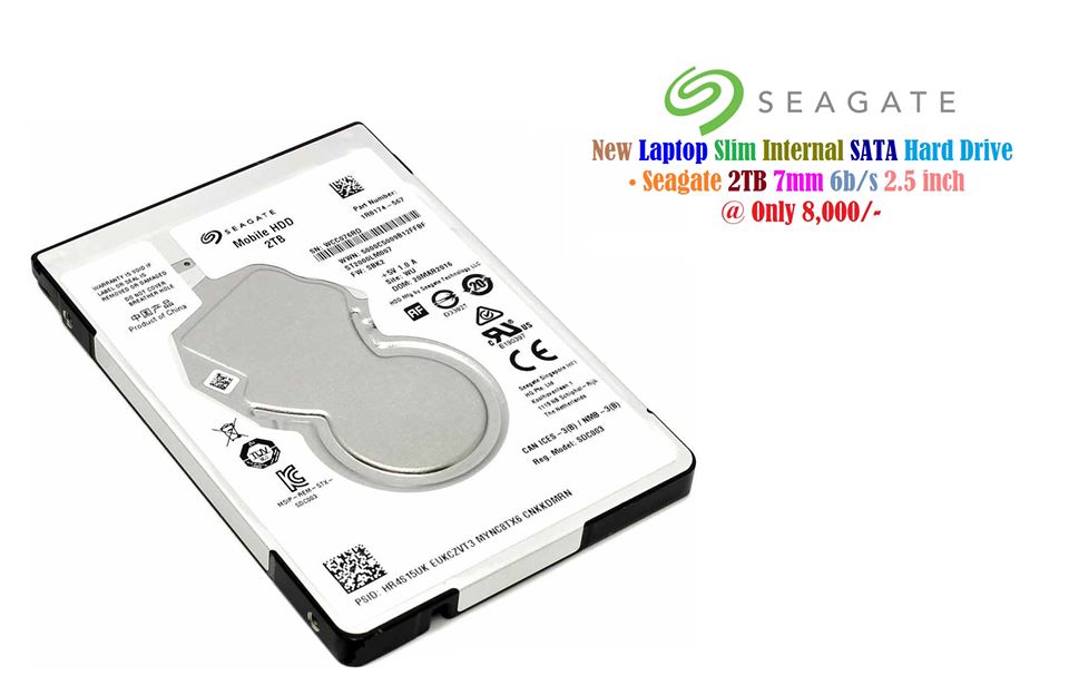 New Seagate 2TB inch Laptop Internal SATA Hard Drive HDD 5400