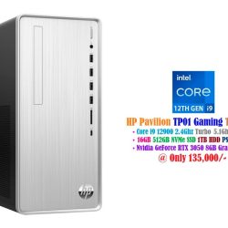 HP Pavilion TP01 Gaming Tower Core i9 12900 2.4Ghz 24 CPUs 32GB 512GB NVMe SSD 1TB HDD 500W Nvidia GeForce RTX 2060 Super 8GB Graphics