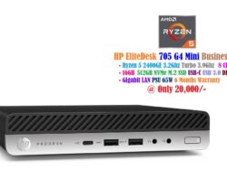 HP EliteDesk 705 G4 Mini PC