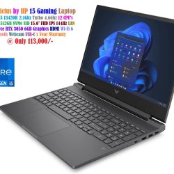 New Victus by HP 15 Gaming Laptop Core i5 13420H 2.1Ghz 12 CPU's 16GB 512GB NVMe SSD 15.6' IPS 144Hz FHD GeForce RTX 3050 6GB Graphics