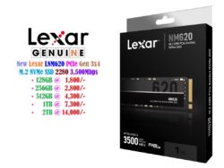 Lexar NM620 NVMe SSD