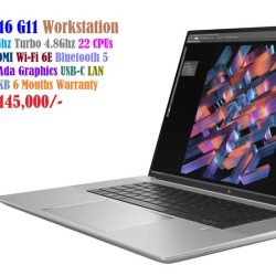 HP Zbook Studio 16 G11 Workstation Laptop Core Ultra 7 155H 3.8Ghz 22 CPUs 16GB 1TB NVMe SSD 16.0' IPS FHD Nvidia RTX 2000 8GB Ada Graphics