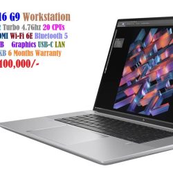 HP Zbook Studio 16 G9 Workstation Laptop Core i7 12700H 2.3Ghz 20 CPUs 16GB 1TB NVMe SSD 16.0' IPS UHD Nvidia RTX A1000 4GB Graphics