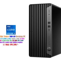 HP Elite Tower 800 G9 Desktop PC Core i9 12900 2.4Ghz 24 CPUs 32GB 512GB NVMe SSD 1TB HDD 550W Nvidia RTX A4000 16GB Graphics
