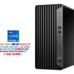 HP Elite Tower 800 G9 Desktop PC Core i9 12900 2.4Ghz 24 CPUs 24GB 512GB NVMe SSD 1TB HDD 250W Nvidia Quadro P2000 5GB Graphics