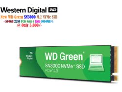 WD SN3000 NVMe SSD