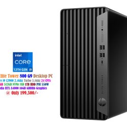 HP Elite Tower 800 G9 Desktop PC Core i9 12900 2.4Ghz 24 CPUs 32GB 512GB NVMe SSD 1TB HDD 550W Nvidia RTX A4000 16GB Graphics