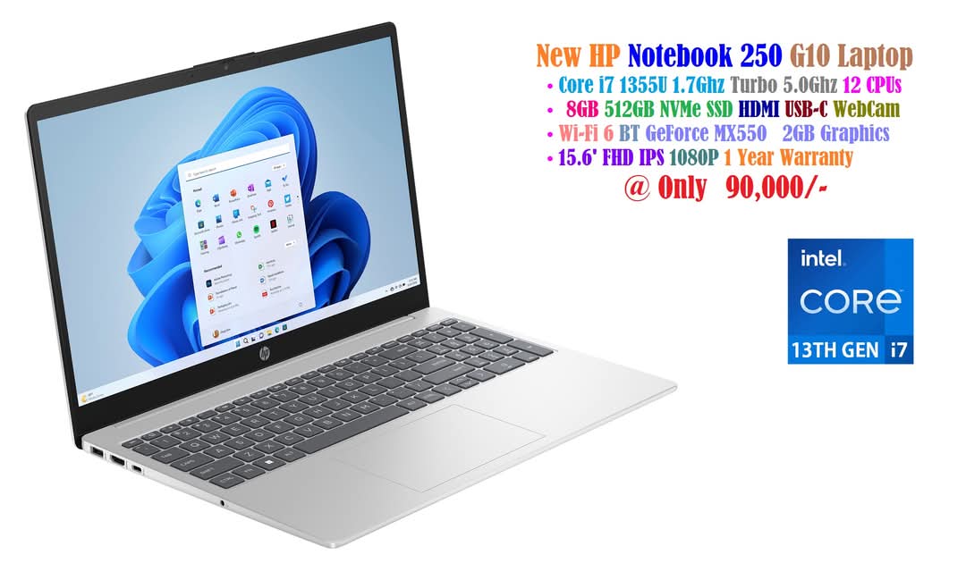 HP Notebook 250 G10 Laptop