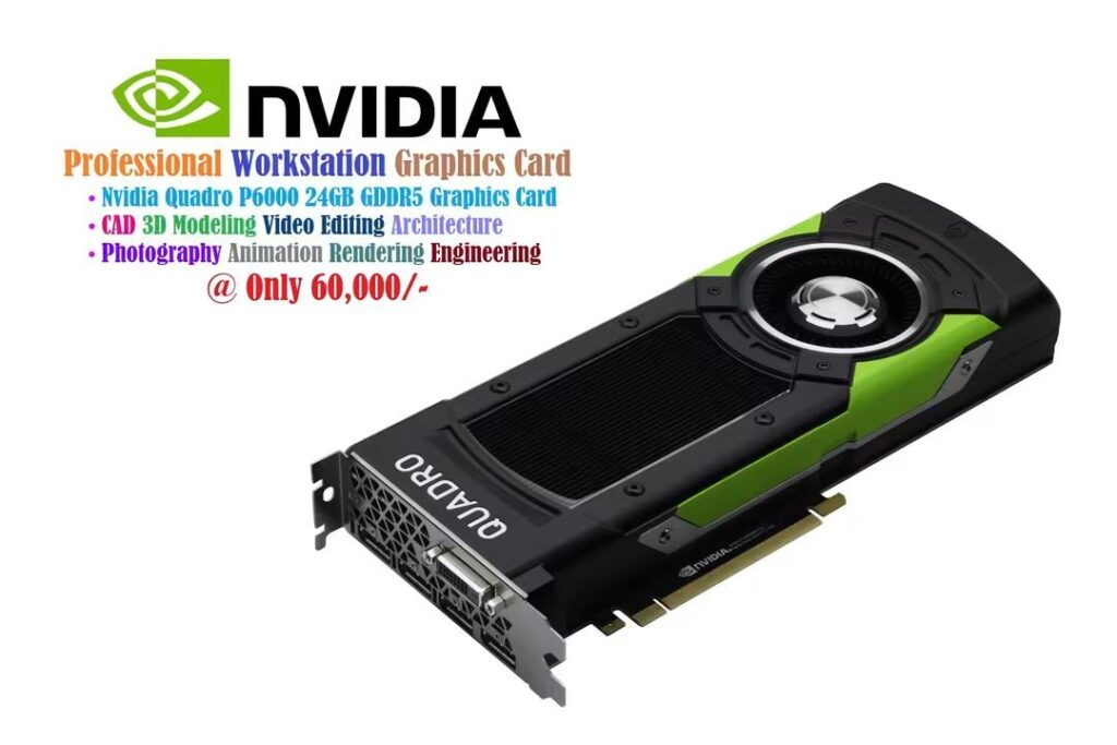 Nvidia Quadro P6000 24GB Graphics Card